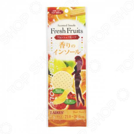 Стельки женские Fudo Kagaku с ароматом фруктов