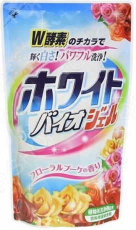 Средство для стирки жидкое Nihon Detergent с отбеливающим и смягчающим эффектами