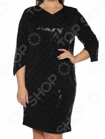 Платье VEAS «Модный показ». Цвет: черный