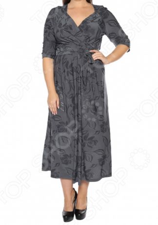 Платье VEAS «Модный показ». Цвет: серый