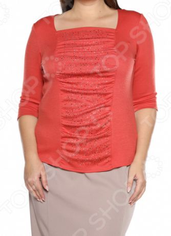 Блуза Pretty Woman «Радужное сияние». Цвет: оранжевый