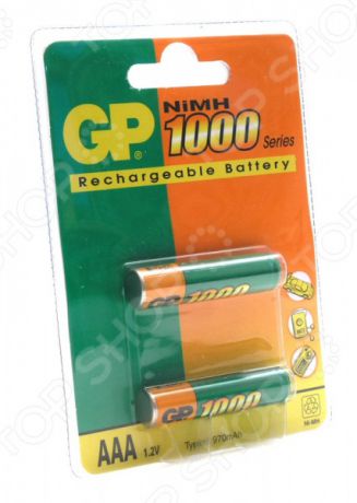 Набор батареек аккумуляторных GP Batteries 100AAAHC-2DECRC2