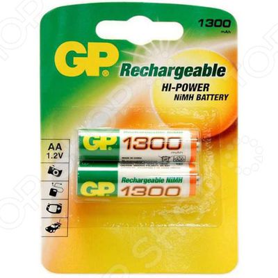Набор батареек аккумуляторных GP Batteries 130AAHC-2DECRC2