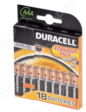 Набор батареек Duracell Basic LR03-18BL