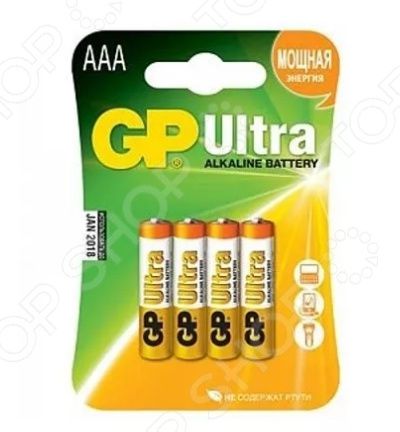 Набор батареек GP Batteries Ultra 24AU-2CR4