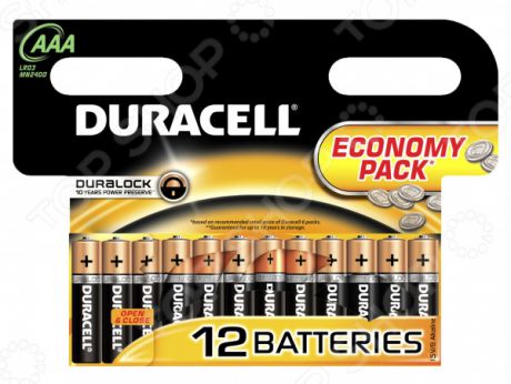 Набор батареек Duracell Basic LR03-12BL