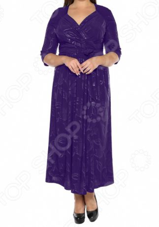 Платье VEAS «Модный показ». Цвет: фиолетовый