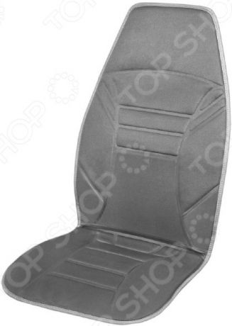 Накидка на сиденье с подогревом SKYWAY со спинкой 118х53 см