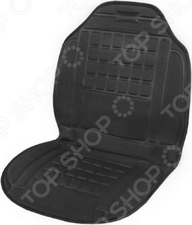 Накидка на сиденье с подогревом SKYWAY со спинкой 95х47 см