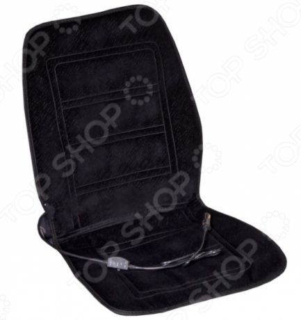 Накидка на сиденье с подогревом и терморегулятором SKYWAY «Тонкие полоски» матовое