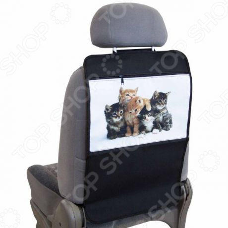 Накидка-органайзер для спинки сиденья детская SKYWAY «Котята»