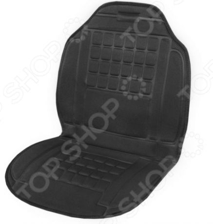 Накидка на сиденье с подогревом и терморегулятором SKYWAY «Квадраты»