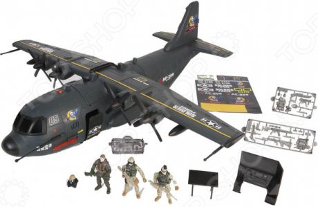 Игровой набор с фигурками Chapmei «Военно-транспортный самолет»