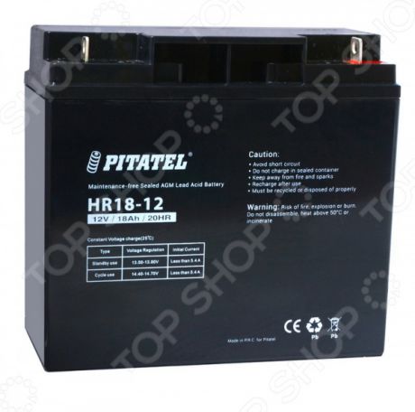 Аккумулятор для источников бесперебойного питания Pitatel HR18-12