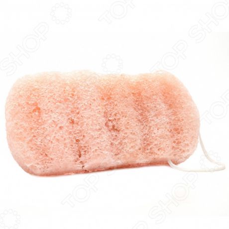 Губка для душа Bradex Konjac Sponge pink color «Сокровище Азии»