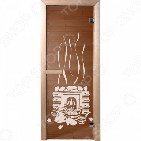 Дверь для бани Банные штучки «Банька» 34012