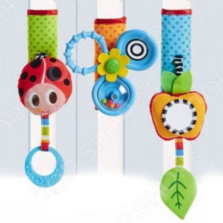 Набор подвесных игрушек на липучке Tiny love «Летняя поляна»