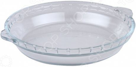 Форма для выпечки стеклянная круглая Pomi d