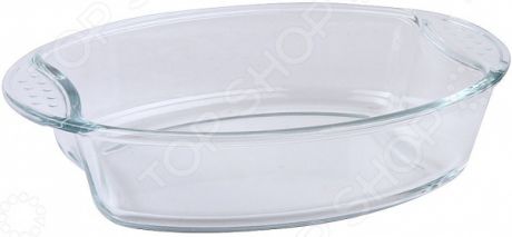 Форма для выпечки стеклянная овальная Pomi d