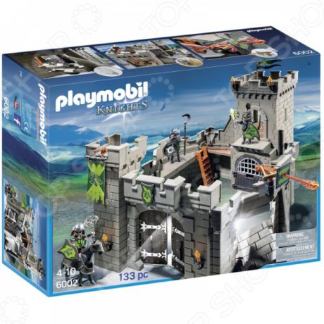 Конструктор игровой Playmobil 6002 «Рыцари: Замок Рыцарей Волка»