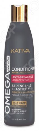 Кондиционер-антистресс для поврежденных волос Kativa Anti-Breakage Strength & Elasticity