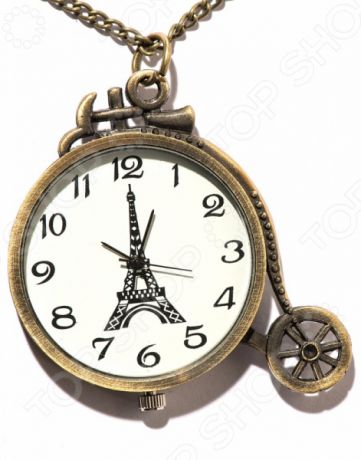 Кулон-часы Mitya Veselkov «Париж-ретро»