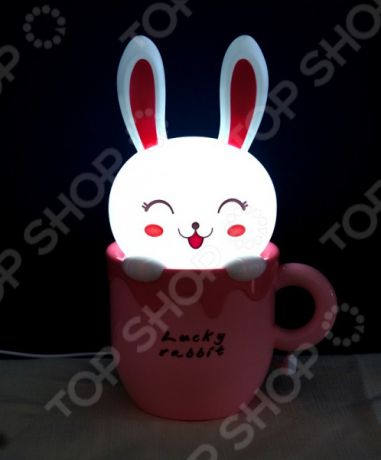 Лампа-ночник настольная 31 ВЕК «Счастливый кролик»