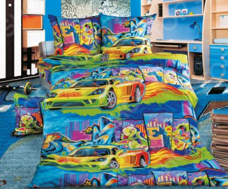 Детский комплект постельного белья Бамбино «Граффити»