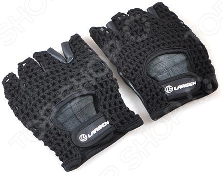 Перчатки для тяжелой атлетики и фитнесса Larsen NT503