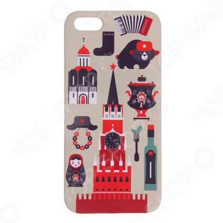 Чехол для iPhone 5 Mitya Veselkov «Из России с любовью!»