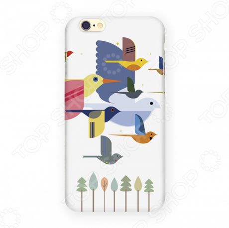Чехол для iPhone 6 Mitya Veselkov «Птицы»
