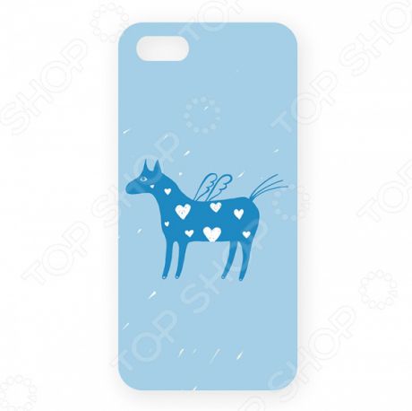 Чехол для iPhone 5 Mitya Veselkov «Крылатая лошадка»
