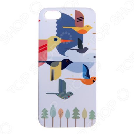 Чехол для iPhone 5 Mitya Veselkov «Птицы»