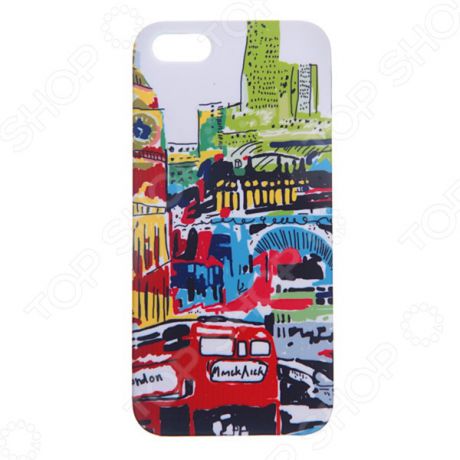 Чехол для iPhone 5 Mitya Veselkov «Лондон в красках»