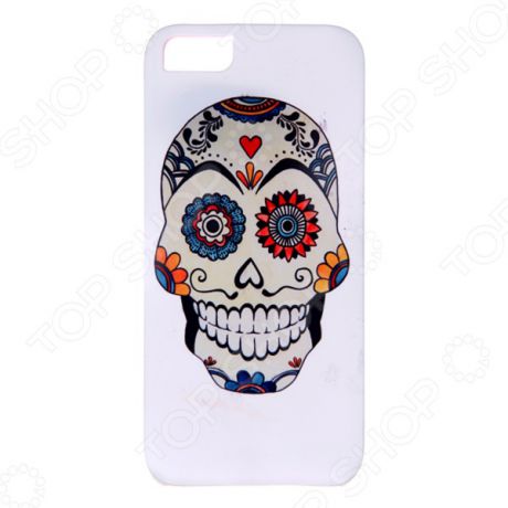 Чехол для iPhone 5 Mitya Veselkov «Мексиканский череп»