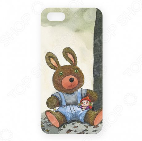 Чехол для iPhone 5 Mitya Veselkov «Мишка и малышка»