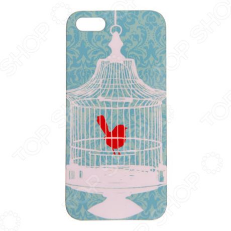 Чехол для iPhone 5 Mitya Veselkov «Птичка в клетке»