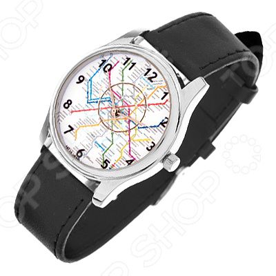 Часы наручные Mitya Veselkov «Карта метро»