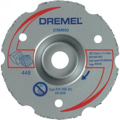 Диск отрезной твердосплавный Dremel DSM600