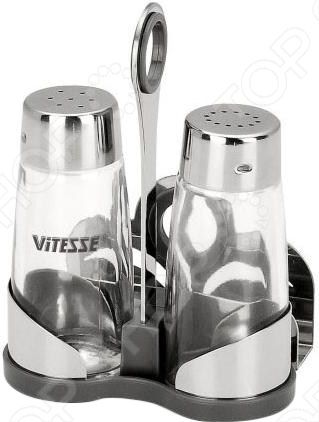 Cолонка и перечница с держателем для салфеток Vitesse Classiс VS-8613