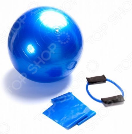 Набор: мяч гимнастический, эспандер и эластичный бинт Bradex SF 0070