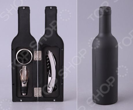 Набор винных аксессуаров в бутылке 31 ВЕК 608005