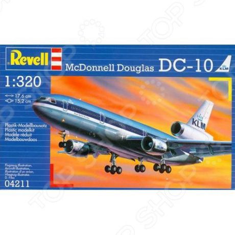 Сборная модель пассажирского самолета Revell McDonnell Douglas DC-10