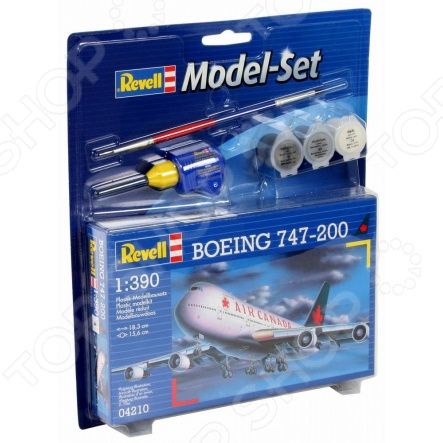 Сборная модель пассажирского самолета Revell Boeing 747