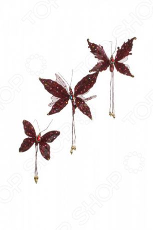 Набор новогодних украшений Katherines Collection «Бабочки» 1694677