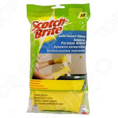 Перчатки хозяйственные универсальные Scotch-Brite G-GP-M