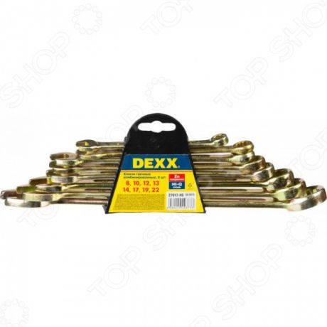 Набор ключей комбинированных DEXX 27017-H8