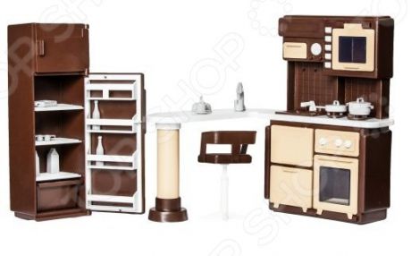Набор мебели игрушечный Огонек для кухни «Коллекция»