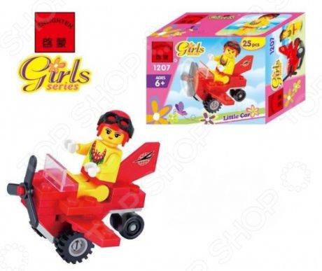 Конструктор игровой Brick Girls Series «Мини-самолет»