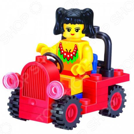 Конструктор игровой Brick 1205 Girls Series Little Car 1717059